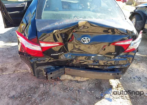 2015 Toyota Corolla Le Plus из США, поврежденный, VIN 2T1BURHEXFC380559